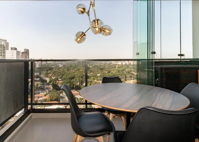 Charme Pinheiros E Jardins Com Piscina, Cama Queen