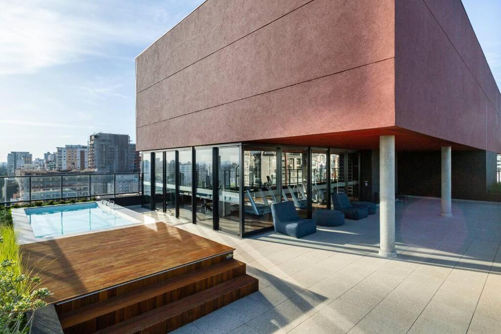 Apartamento Charme Pinheiros E Jardins Com Piscina, Cama Queen São Paulo