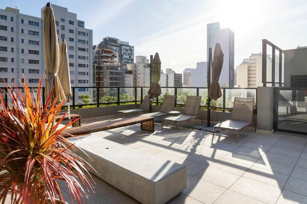 Apartamento Charme Pinheiros E Jardins Com Piscina, Cama Queen *